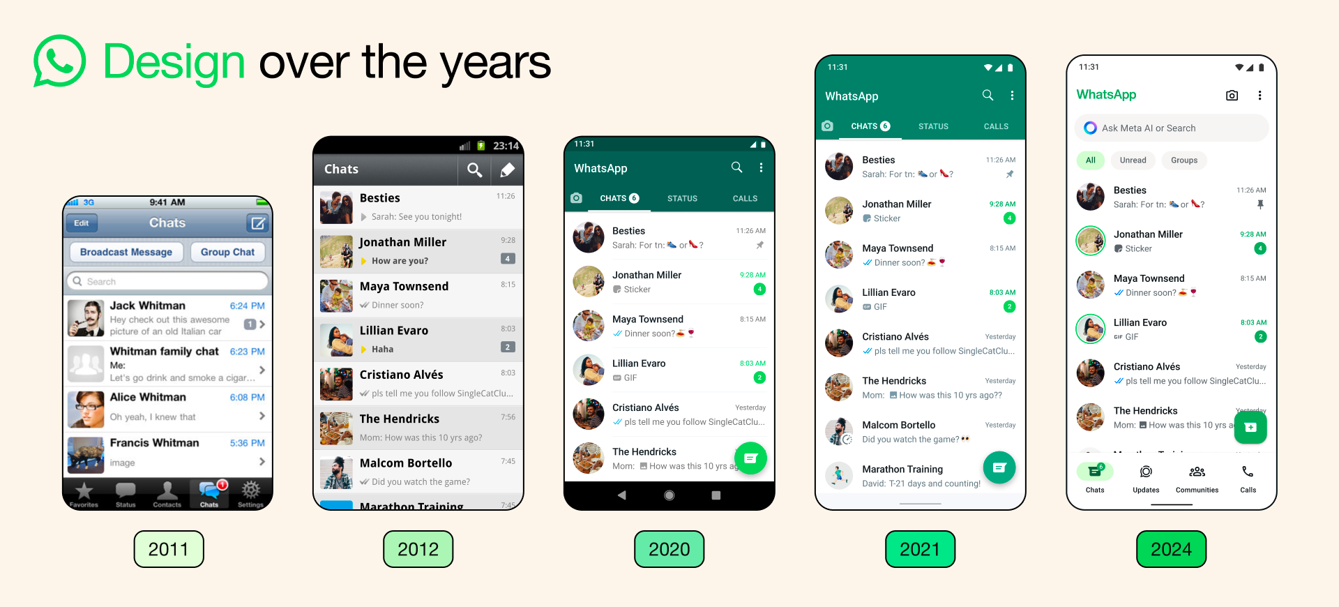 whatsapp update